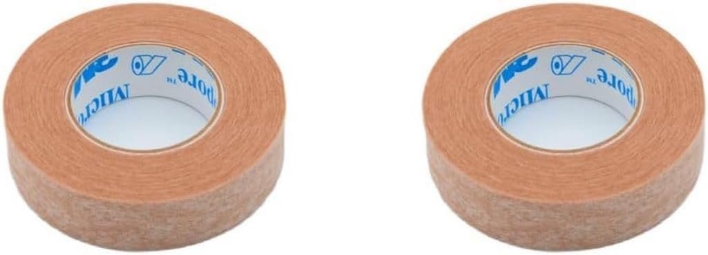3M Micropore Tan Surgical Tape 0.5″ Wide -2 Rolls