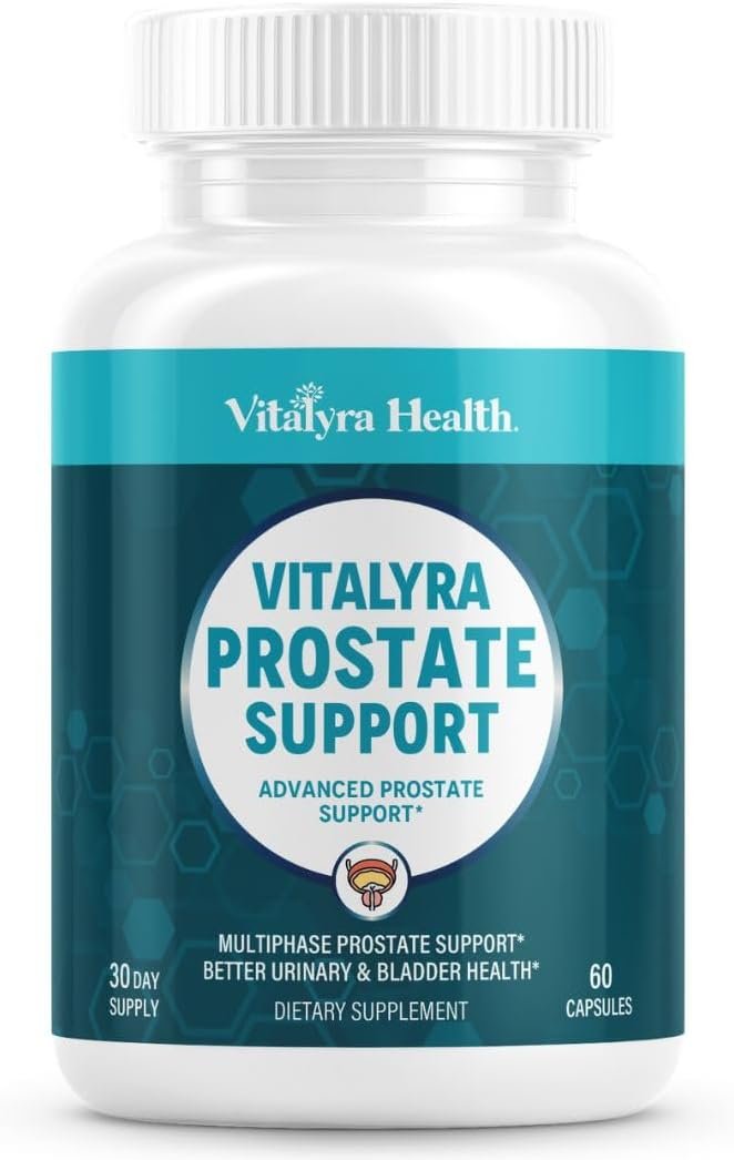 Vitalyra Saw Palmetto Prostate Supplement for Men – Beta-Sitosterol & Zinc