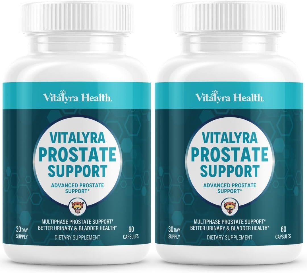 Vitalyra Saw Palmetto Prostate Supplement for Men – Beta-Sitosterol & Zinc