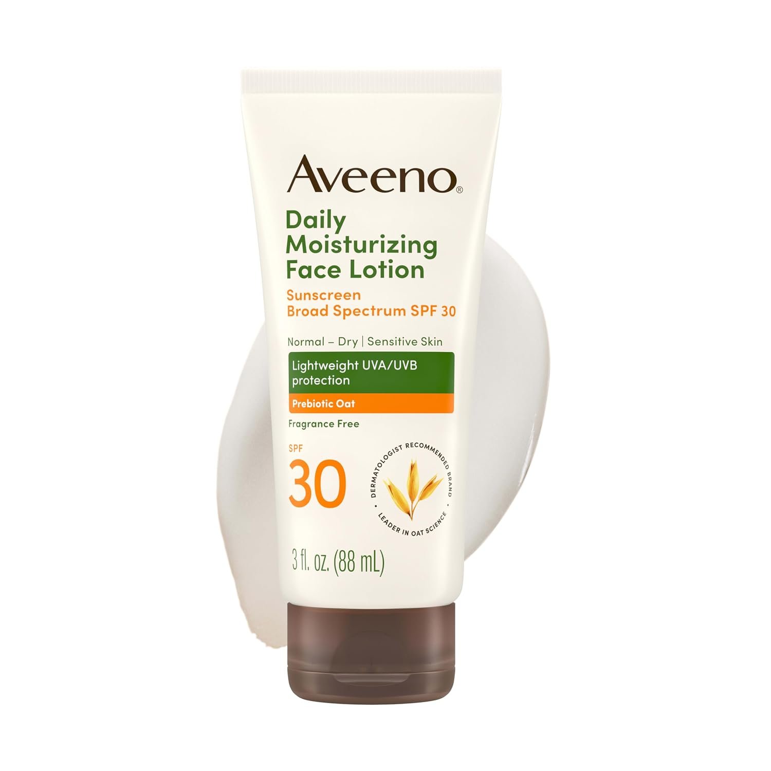 Aveeno Daily Moisturizing Face Lotion SPF 30, 3 fl. oz