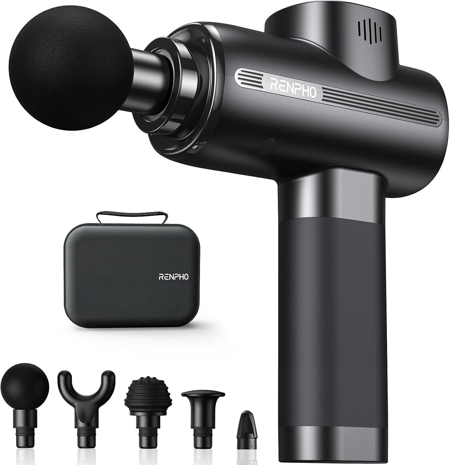 RENPHO Active Massage Gun Deep Tissue, Percussion Handheld Neck Massager