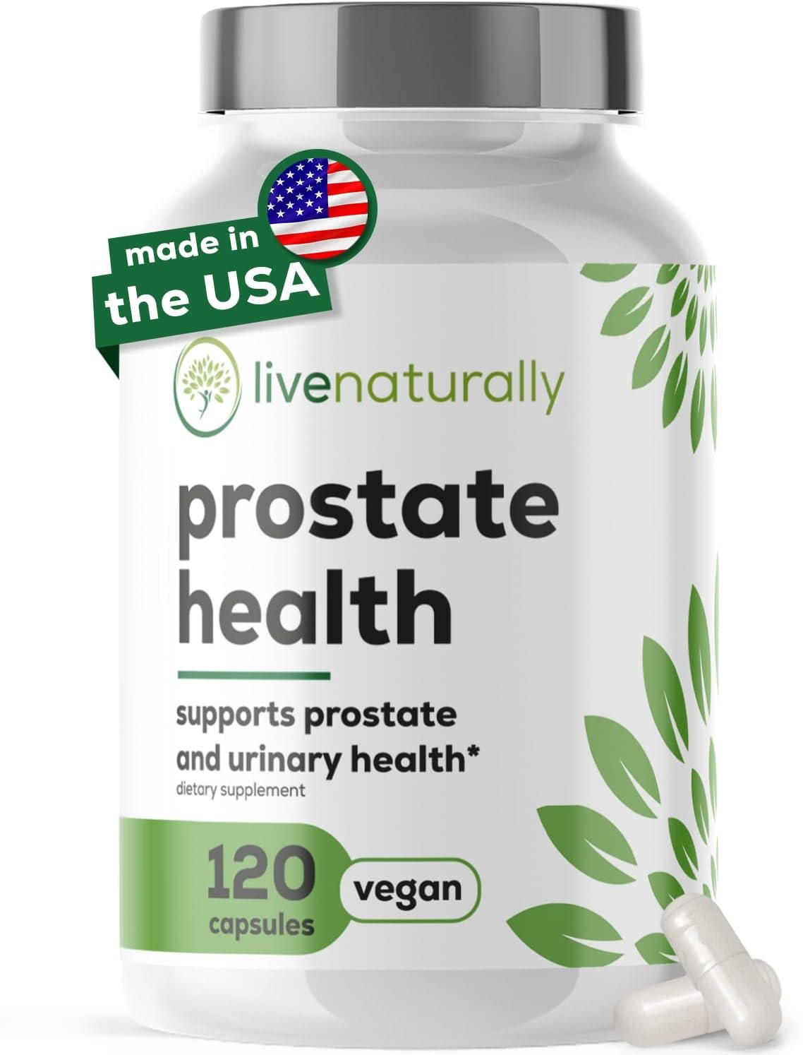 Prostate Health Supplements for Men, Saw Palmetto Complex