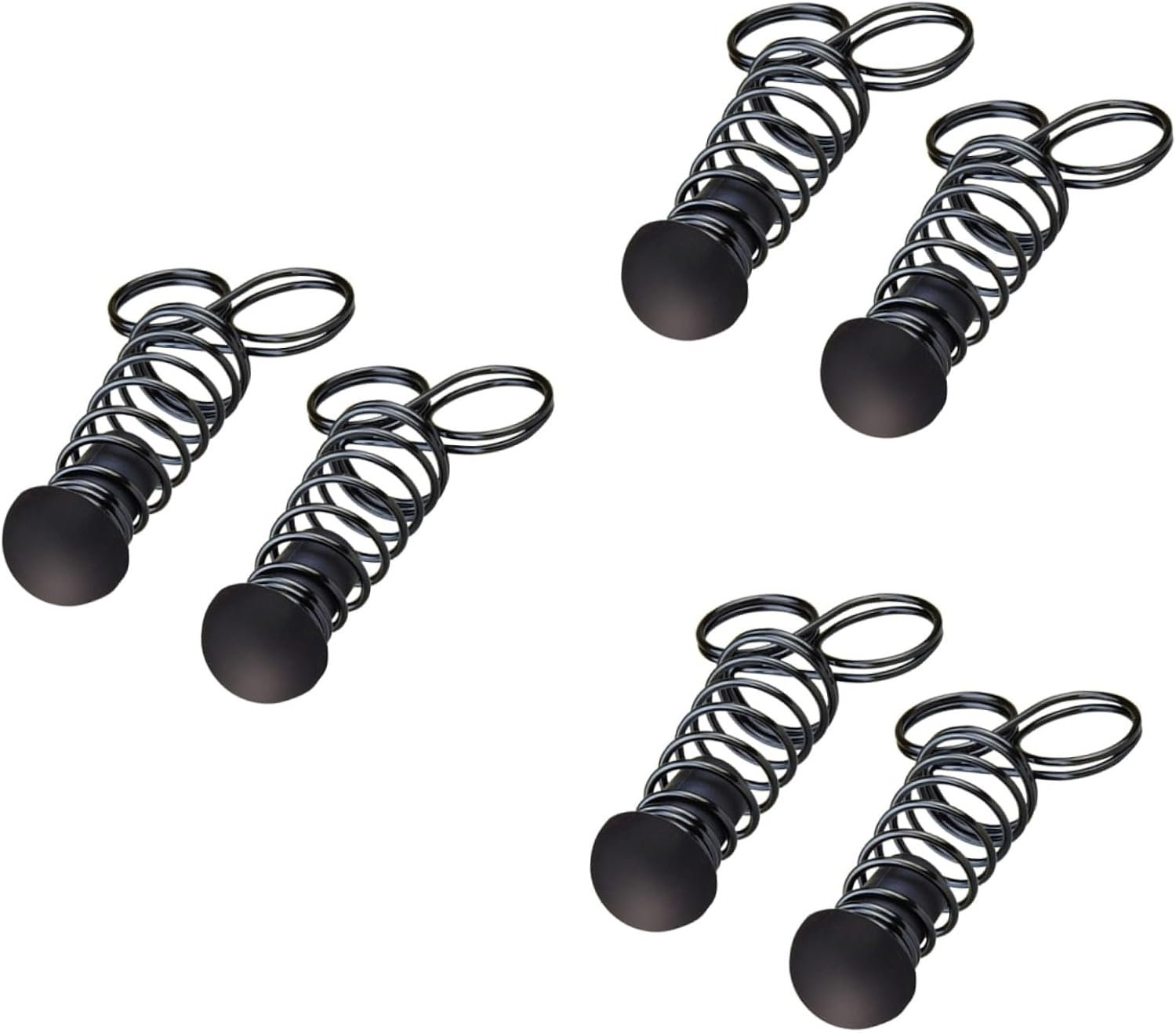BESPORTBLE 6pcs Heavy Duty Hand Grip Strengthener Metal Grippers Finger Endurance Trainer Hand Workout Squeezer for Fitness