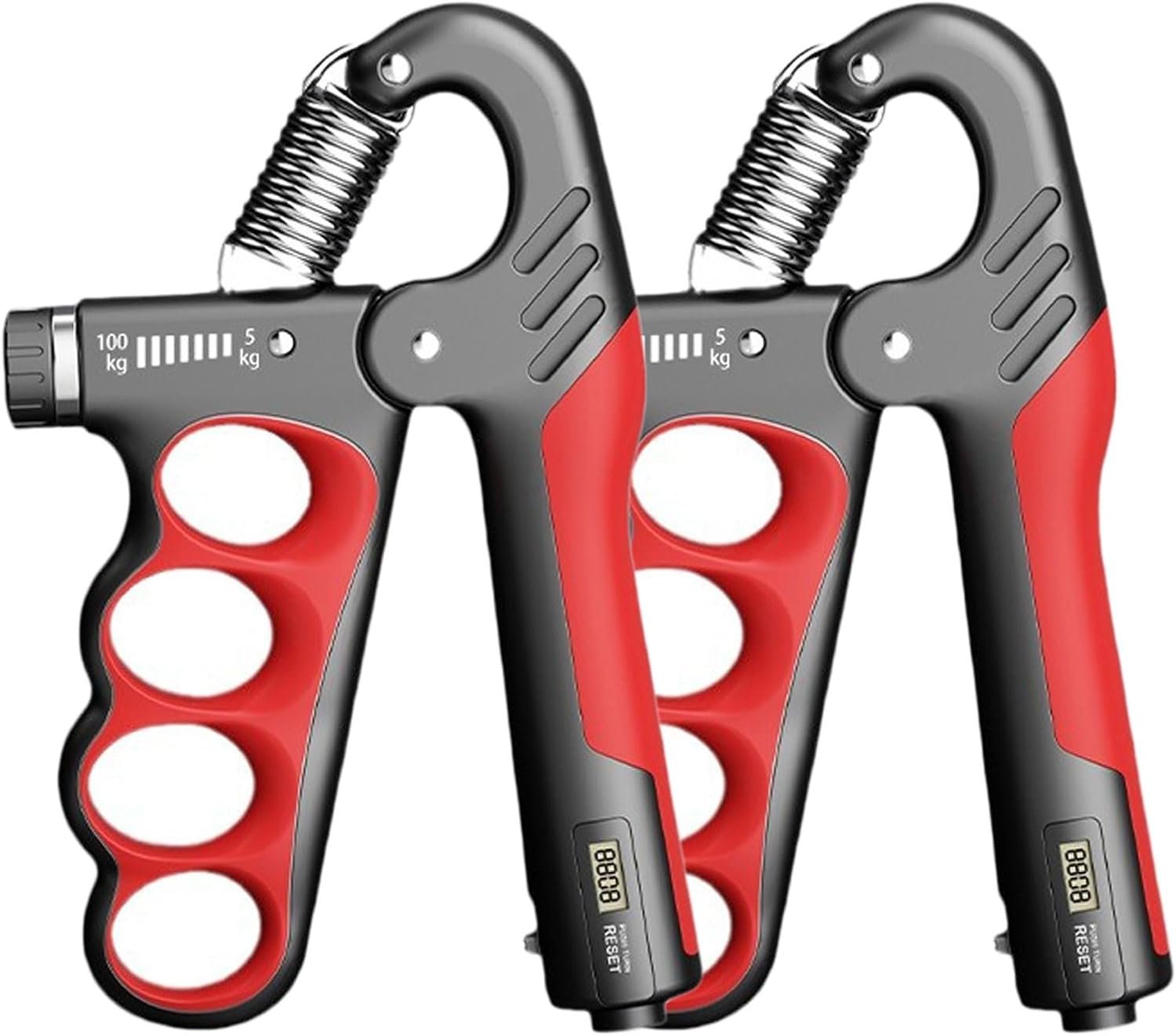 2 Pack Grip Strength Trainer, Adjustable Forearm Strengthener
