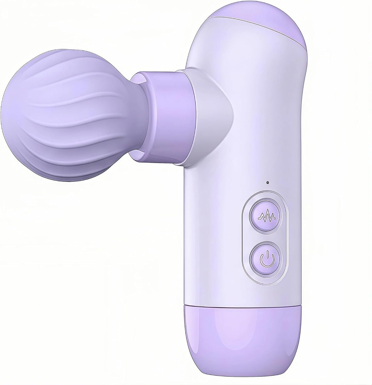 Mini Massage Gun, Silent Brushless Motor Ultra-Quiet Pocket Sized Percussion Muscle Massager, Powerful Rechargeable Fascial Gun for Athletes Back Pain Relief, Ideal for Home Office Travel