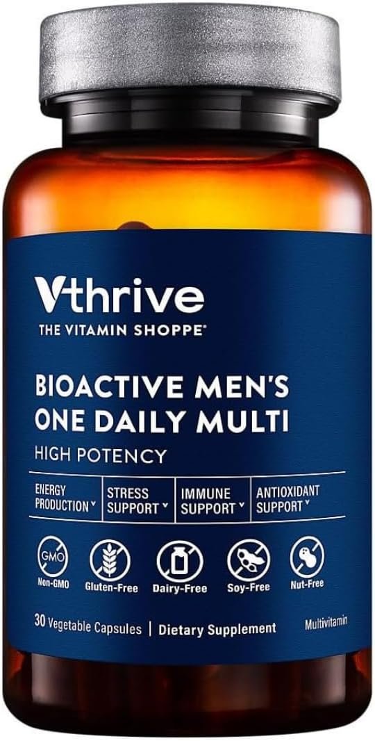 Vthrive Bioactive Men’s One Daily Multivitamin, 30 Capsules