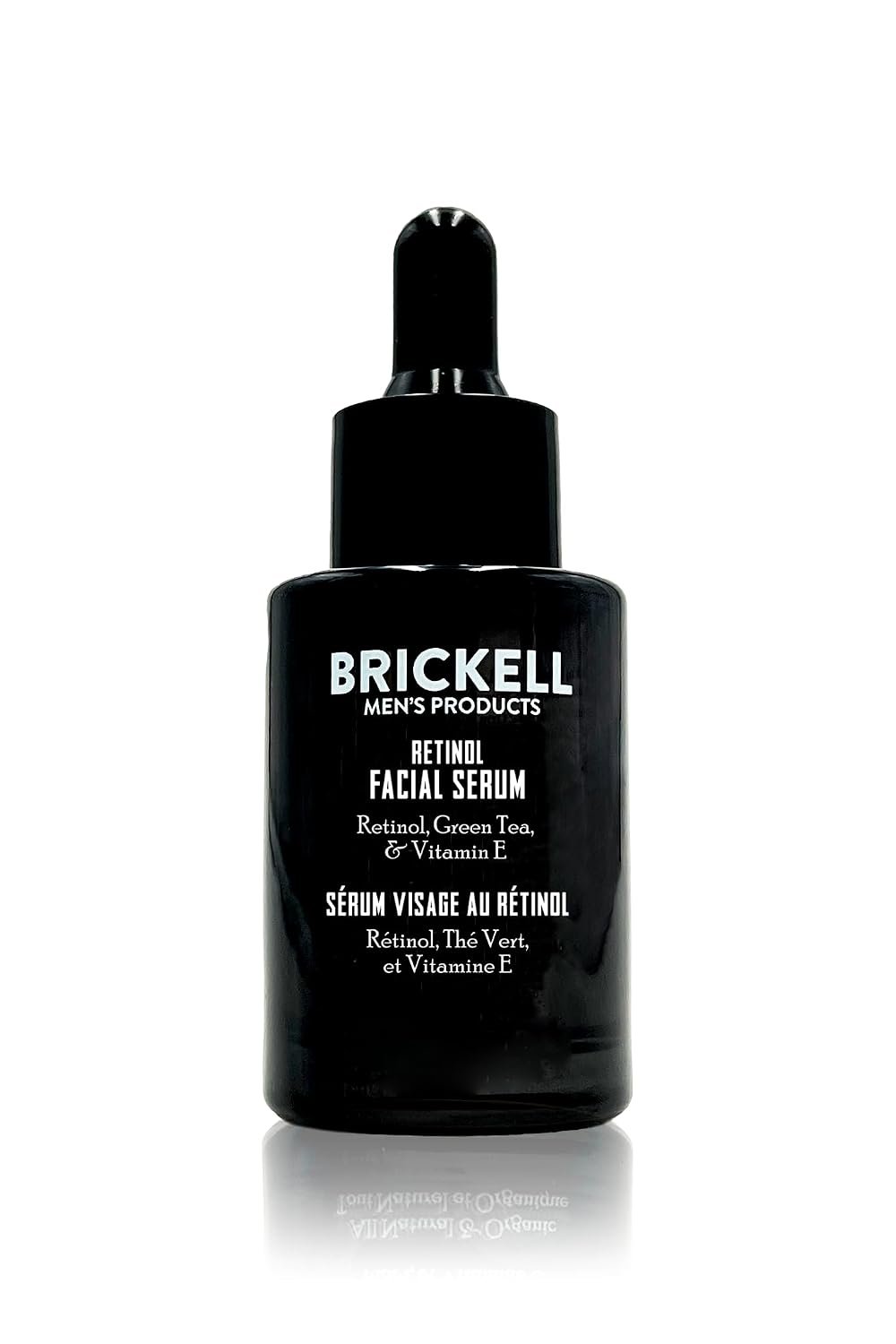 Brickell Men’s Retinol Skin Care Serum Treatment For Firming Face Lines & Eye Wrinkles, Deep Hydrating Facial Serum For Anti-Aging, With Retinol, Aloe, and Vitamin E, Fragrance Free, 1 Ounce