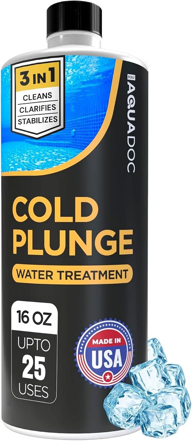 AquaDoc Cold Plunge Water Treatment – Ice Bath Cleaner, 16oz