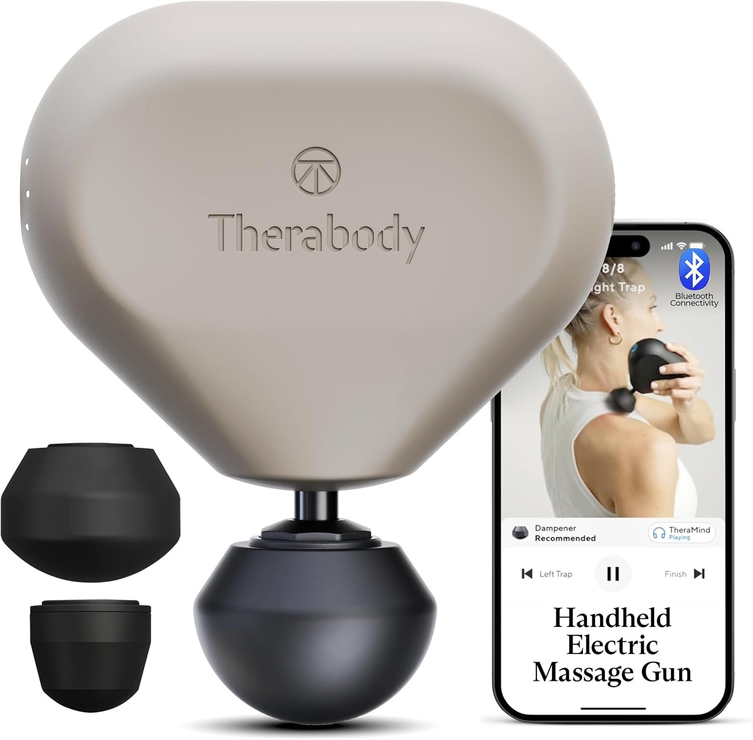 TheraGun Therabody Mini 3rd Gen Massage Gun | Travel Essential, Oat