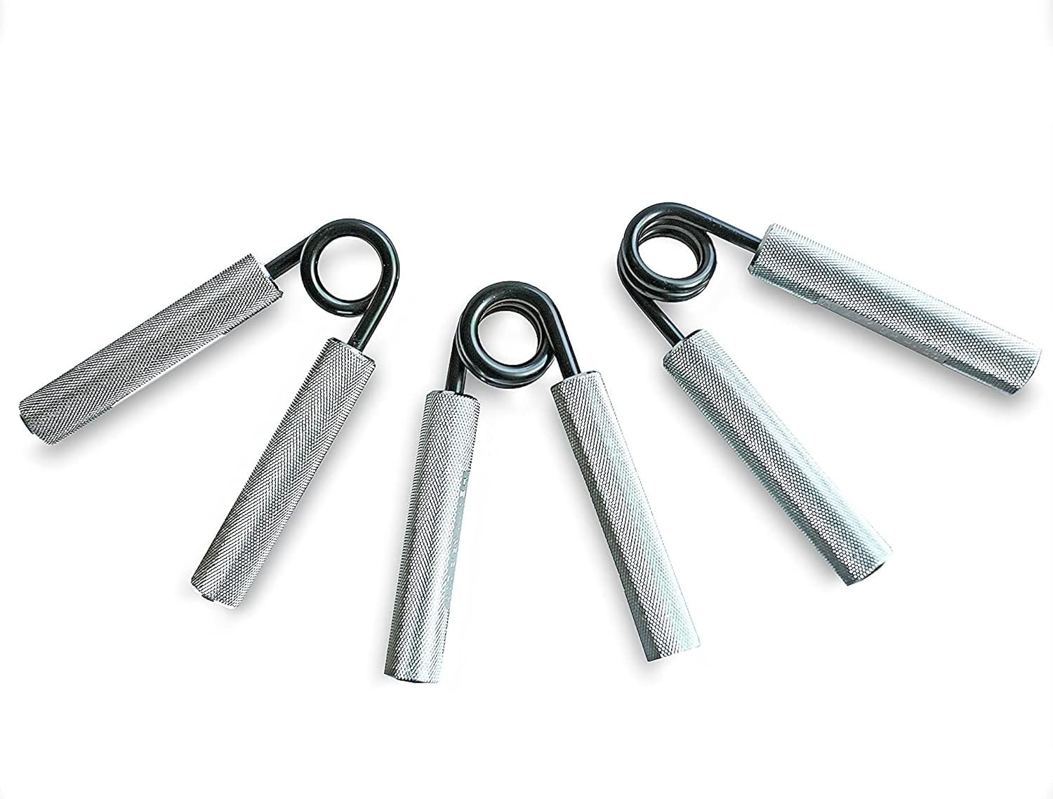 Hand Gripper Set of 3 (100, 150, 200 lbs) – Heavy Grippers, Arm Muscle Builder, Wrist Strengthener For Beginners To Professionals, Hand Grip Strengthener Set. Hand Exerciser Trainer For Athletes