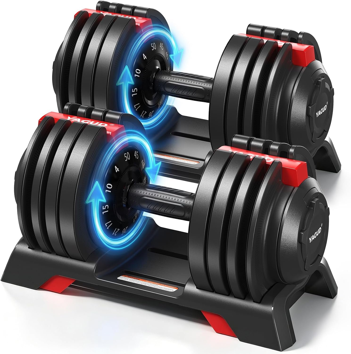 Yagud Adjustable Dumbbell Set, 40/50/90lbs Adjustable Weights Dumbbells