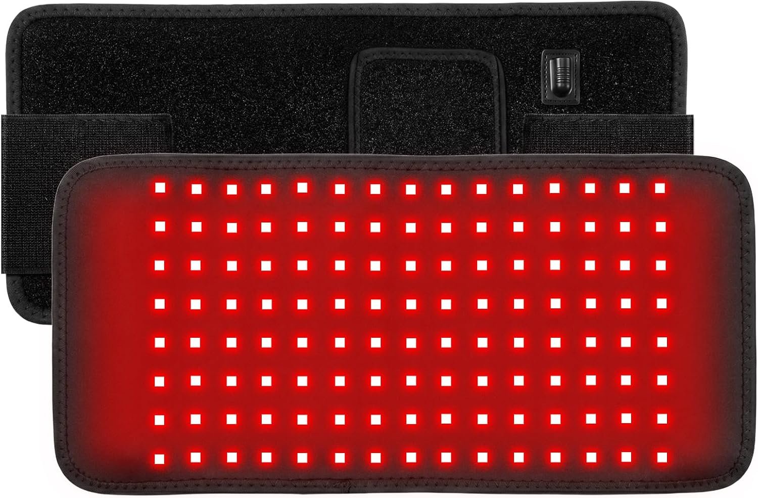 Red Light Therapy for Body,17.71″*8.26″Near Infrared Light Therapy Pad,660nm & 850nm Light Wrap Belt for Back，Belly， Knee， Waist ，Leg ，Joint Muscle