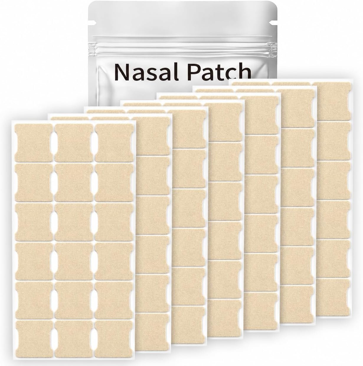 Willnice Nasal Strip Refill Tabs, 63 Count, Magnet-Free for Reusable Band