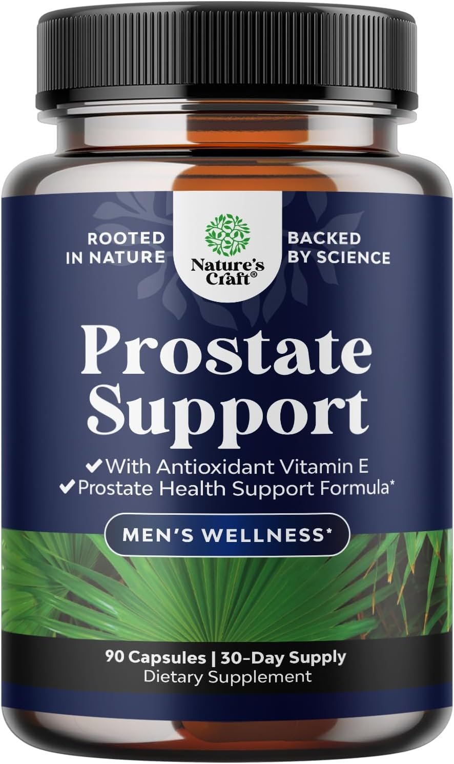 Prostate Support Supplement for Men – Saw Palmetto & Beta Sitosterol -90 Ct