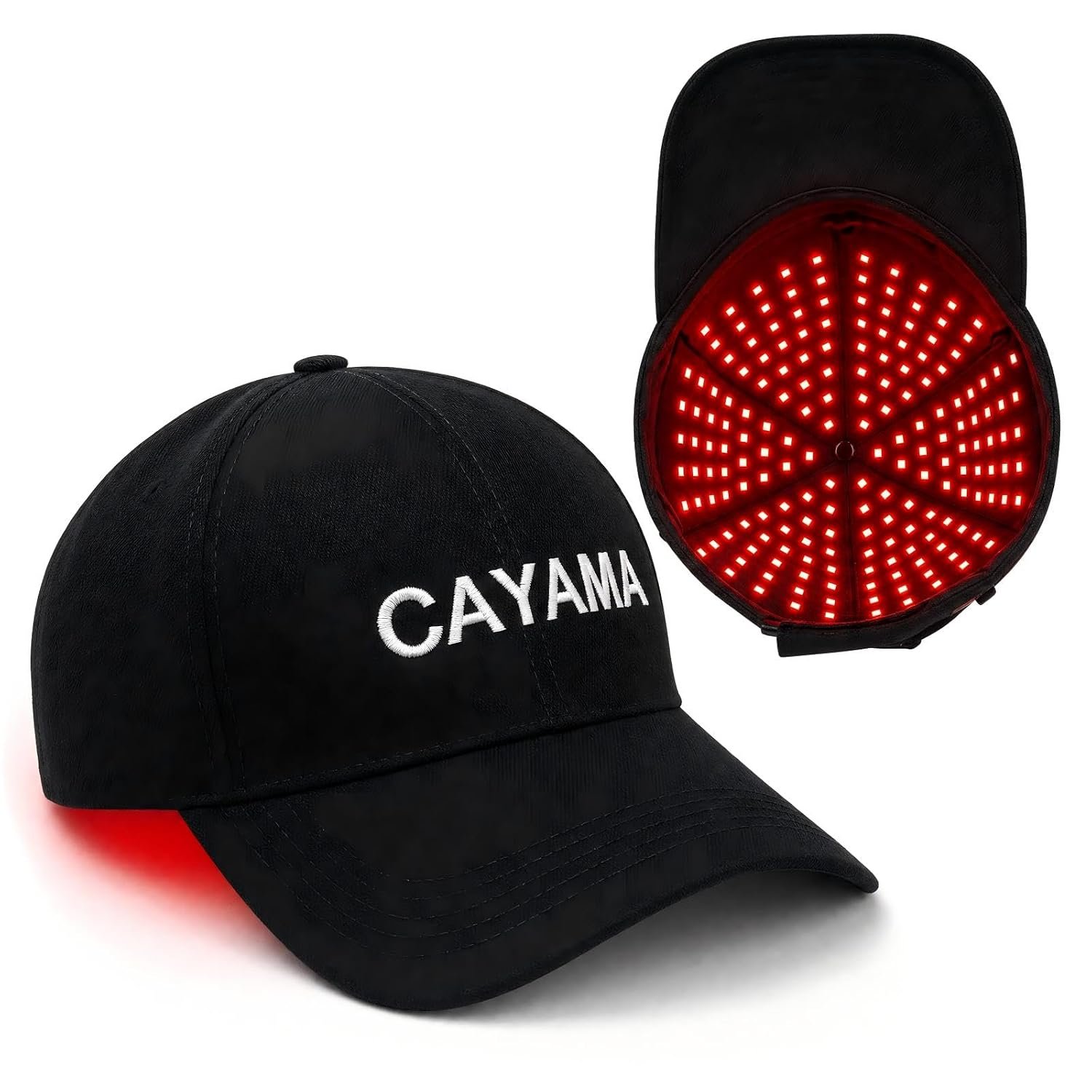 CAYAMA Red Light Hair Growth Cap for Men & Women, 528 Total Light Emitters