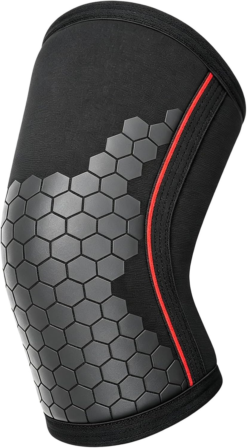 Knee Joint Sheath 7mm (1 Piece) Suitable for Weightlifting, Strength Enhancement, and Cross Training, Protecting Joints and Relieving Discomfort Caused by Exercise.