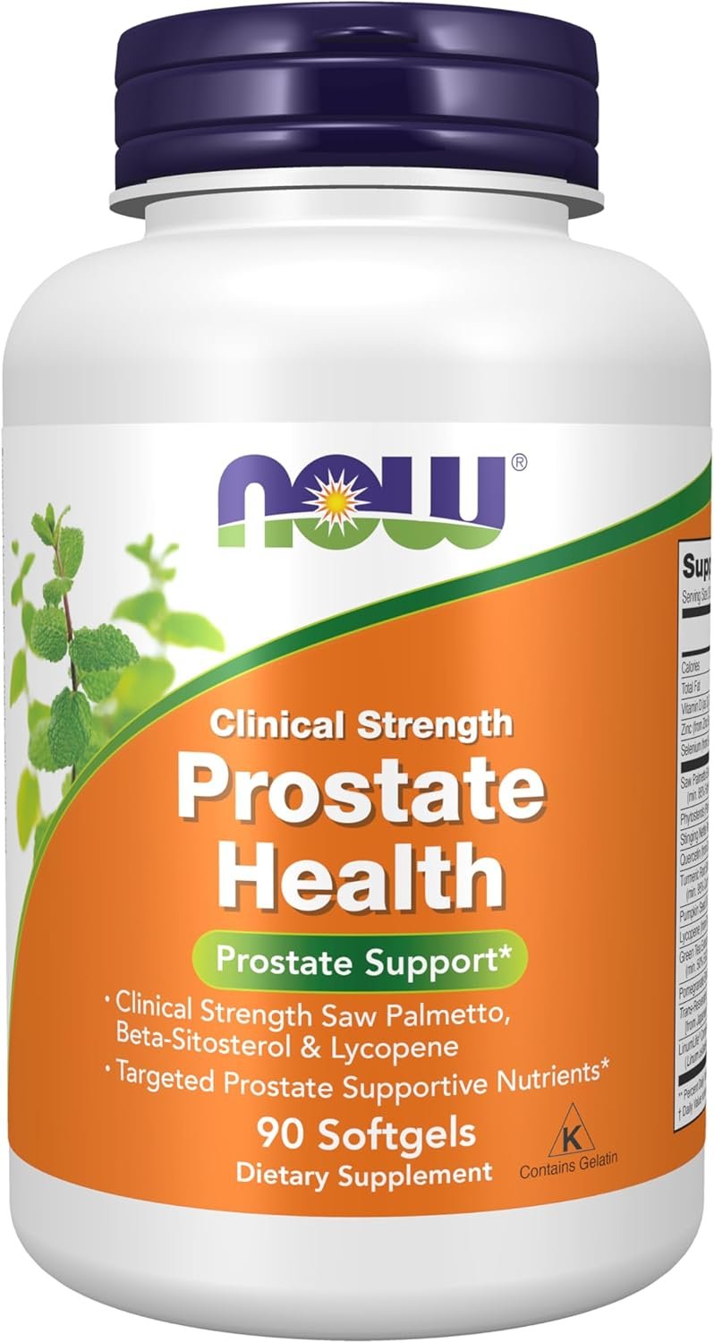 NOW, Prostate Health, Clinical Strength Saw Palmetto, 90 Softgels