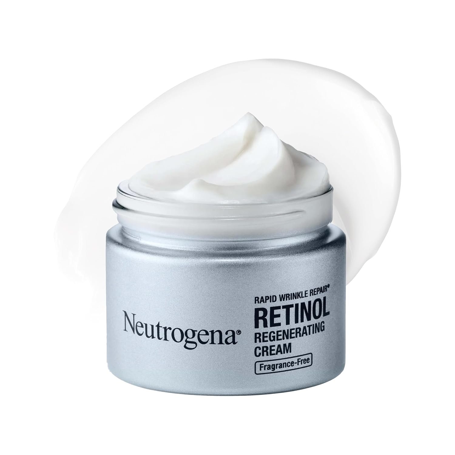 Neutrogena Rapid Wrinkle Repair Retinol Face Cream Fragrance-Free, 1.7 oz