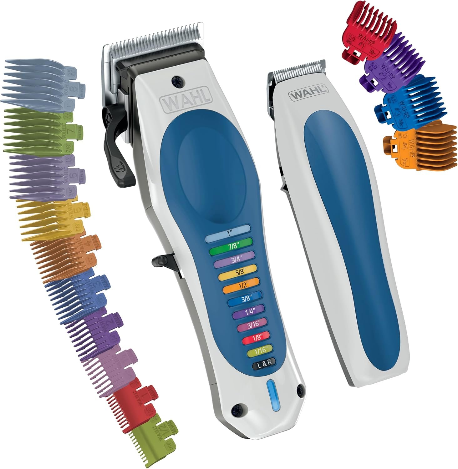 Wahl Lithium-Ion Color Pro Cordless Hair Clipper & Trimmer Haircutting Kit