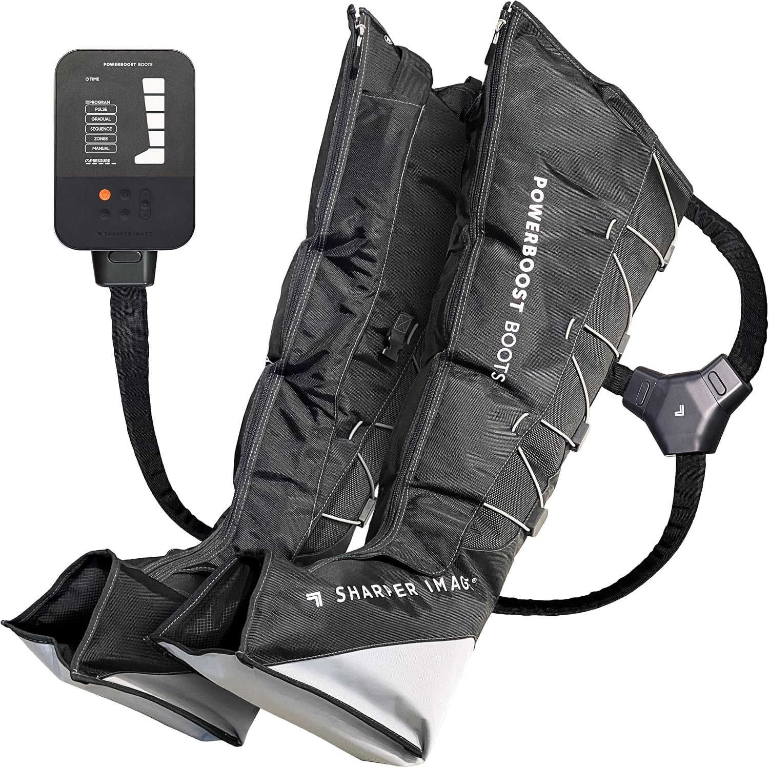 Sharper Image Powerboost Boots, FDA-Cleared Air Compression Leg Massager