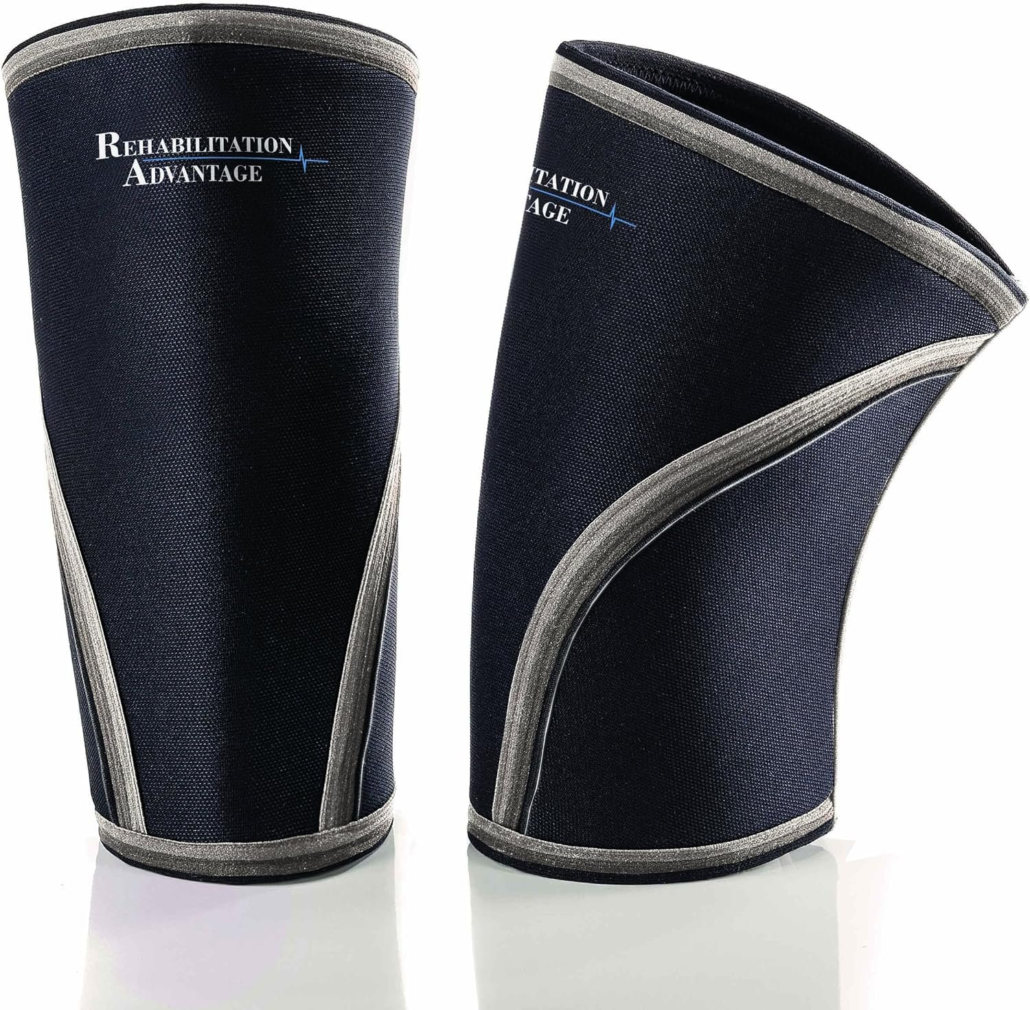 Rehabilitation Advantage 7mm Neoprene Lifting Knee Sleeves (Pair)