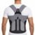 Posture Corrector for Men, Adjustable Upper Back Brace with Breathable Mesh Back, 4 Flexible Support Stays & Underarm Fit Adjustment, Back Straightener Helps Reduce Slouching Strain for Desk Work, Sitting, Reading & Posture Training