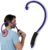 QFlex Back Massager Hook – Trigger Point Self Massage Tool for Neck, Shoulder & Muscle Knot Relief – Deep Tissue Massager Stick – As Seen on Shark Tank – Made in USA