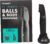 Ballsy B2 Groin & Body Trimmer for Men, Includes 2 Quick Change Heads, Waterproof, Cordless Charging Base for The Ultimate Close Shave