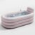 Colorfun Portable Inflatable Bathtub for Adults, Pink