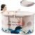 Genrenyen Ice Bath Tub No Installation 39″ Oval Portable Bathtub for Shower Stall, Foldable Hot Cold Plunge Tub for Adults, Folding Large Baths at Home Outdoor Indoor (Blue, 39.3″×22.8″×20.8″)