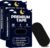 Black Mouth Tape for Sleeping (60 Pack) – Hypoallergenic Cotton Adhesive – Latex-Free, Pain-Free Removal & Gentle on Skin – Premium Quality Sleep Tape