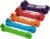 SUNPOW Pull Up Assistance Bands Set of 5 Resistance Heavy Duty Workout Exercise Stretch Fitness Bands Assist Set for Body, Instruction Guide and Carry Bag Included