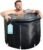 Ice Bath Tub for Athletes With Cover 125 Gal Portable Bathtub for Adult Ideal for Ice Bath Cold Plunge Tub for Recovery, Suitable for Gardens, Gyms and Home