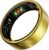 Titanium Smart Ring, Sleep & Activity Tracking Ring with Heart Rate, HRV, Stress Insights, 7-Day Battery Life, No Subscription, IP68 Waterproof, iOS & Android Compatible (Gold, 10)