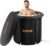 VEVOR Ice Bath Tub XL, Cold Water Therapy Plunge Tub for Athletes, Portable Outdoor Ice Barrel Plunge Pool for Recovery (Black, 105 Gal)