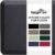 KANGAROO 3/4 Inch Cushioned Anti Fatigue Kitchen Mat for Floor, Black