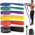 Exercise Bands，Set of 6 Resistance Bands for Working Out,Pull Up Bands Set,at Home Workout Equipment,Instruction Guide and Carry Bag Included