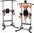 Dskeuzeew Pull Up Bar Free Standing for Multi-Function Home Gym Strength, Pull Up Dip Station Assistive Trainer Height Adjustable, Power Tower Training Heavy-Duty Fitness Equipment