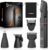 MAXGROOM Manscape Body Hair Trimmer for Men, Waterproof Pubic, Groin & Ball Shaver, No-Nick Mens Electric Grooming Kit with LED Display, USB Rechargeable, Adjustable Guide Comb