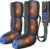 Air Compression Leg Massager with Heat for Foot & Calf Fast Recovery