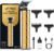 Ufree Beard Trimmer for Men, T-Blade Hair Trimmer, Zero Gap Edger Clippers