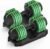25/50/55 lbs Pair Adiustable Dumbbell Set, Adiust Dumbbell Weight for Exercises Pair Dumbbells for Men and Women in Home