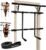 JACKAL Pull up Bar For Doorway with Dip Station – All-In-One Doorway Pullup Bar and Dip Bars, Easy Folding Storage, No Screws, Door Pull-up Bar, No Door Damage, Collapsible, High Weight Capacity, Foldable Bodyweight Workout Station