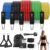 WHATAFIT Resistance Bands, 5 Level Exercise Bands with Handles for Workout