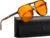 FEISEDY Blue Light Glasses for Computer Gaming Anti Eyestrain Glasses G2835