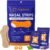 Naptuno Nasal Strips for Snoring Pack of 40, Nose Strips for Breathing Extra Strength for Enhanced Breathing, Restful Sleep and Comfort, Free Snoring Solution & Instant Nasal Congestion Relief