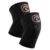 Rehband 5mm Knee Sleeves for Functional Training, Cross-Training & Powerlifting, Weightlifting Knee Support made of Neoprene, Unisex, Colour:Copper/Black – 1 Pair, Size:Medium