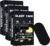 Black Mouth Tape for Sleeping (90 Pack) – Hypoallergenic Cotton Adhesive – Latex-Free, Pain-Free Removal & Gentle on Skin – Premium Quality Sleep Tape