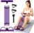 2026 Upgrade Pedal Resistance Band with Handles, Adjustable 4-Tube Detachable Foot Pedal Resistance Band, Portable Home Gym Equipment for Abs, Arms, Waist, Legs & Full Body Workout, Men Women