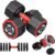 YOLEO Adjustable Dumbbell Set, Weights Dumbbells Set at Home Workout Equipment, 4 in 1 Each Premium Tai Chi-Style Rotary Mounting Adjustable 10/15/20/25 lb dumbbells, with TPU Soft Rubber Handle Suitable Men/Women Updated 2.0